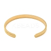 Boy Girl Stainless Steel Open Cuff Bangles for Women BJEW-G708-01C-G-3