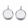 Non-Tarnish 304 Stainless Steel Pendants LS-STAS-N097-225P-1
