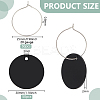 50Pcs Acrylic Round Sheet Pendants DIY-BC0014-03B-2