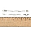 SHEGRACE Brass Curb Chain Extender XGR0147P-134P-3