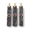 Natural Mixed Stone Pendants GG-CBA51ED-01G-2