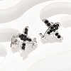 304 Stainless Steel Stud Earrings EJEW-F361-09P-5