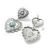 Valentine's Day Heart Jewelry for Women LS-EJEW-K262-01B-AS-2