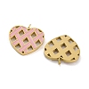 316 Surgical Stainless Steel Enamel Pendants STAS-M073-09A-02G-2