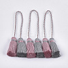 Polycotton(Polyester Cotton) Tassel Big Pendant Decorations FIND-S302-01L-1