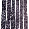 Electroplate Glass Beads Strands EGLA-A044-P8mm-B11-2