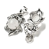 Natural Quartz Crystal Pendants G-G111-01P-06-2