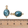 Natural & Synthetic Mixed Gemstone Faceted Pendans KK-L218-003G-M-4