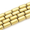 Electroplate Non-magnetic Synthetic Hematite Beads Strands G-N0322-10K-1