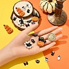 20Pcs 10 Styles Halloween Opaque Resin Cabochons CRES-YW0002-58-5