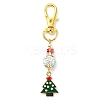 15Pcs 15 Style Christmas Alloy Enamel Pendant Decorations HJEW-JM02205-4