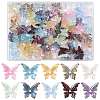 120Pcs 10 Colors Baking Paint Glass Beads DGLA-FS0001-19-1