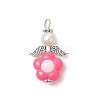 Angel Acrylic Pendants PALLOY-JF03966-01-3