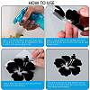 4Pcs 4 Styles PET Waterproof Self-adhesive Car Stickers DIY-WH0308-225A-090-3