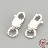 925 Sterling Silver Lobster Claw Clasps STER-S002-60-3