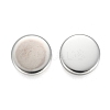 304 Stainless Steel Plain Edge Bezel Cups STAS-E460-10S-10MM-2
