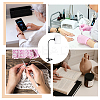 Portable Rectangle Clip-On Magnifying Glass AJEW-WH0348-893-5