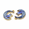 Alloy Printed Pendants PALLOY-D581-04-3