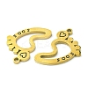 Ion Plating(IP) 304 Stainless Steel Manual Polishing Pendants STAS-C075-37G-3