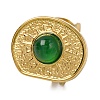 Natural Mixed Stone Finger Rings RJEW-Q822-35G-2