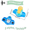 3Pcs 3 Styles Mini Plastic Craft Punch for Scrapbooking & Paper Crafts DIY-GO0001-95-2