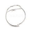 Non-Tarnish 201 Stainless Steel Open Cuff Ring RJEW-E063-47P-3