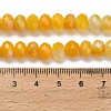 Natural Banded Agate Beads Strands G-Z111-A01-02-6
