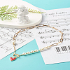 Glass Pearl Beaded Necklaces X1-NJEW-TA00004-6