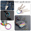 20Pcs 304 Stainless Steel Split Key Rings FIND-UN0003-53-6