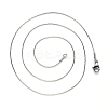 Non-Tarnish 304 Stainless Steel Boston Link Chain Necklace NJEW-S420-005C-P-3