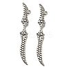 Tibetan Style Alloy Big Pendants FIND-G078-30AS-1
