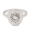 Non-Tarnish 304 Stainless Steel Adjustable Rings RJEW-K245-59P-1
