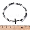 Bohemia Column Natural White Jade Bead Stretch Bracelets BJEW-F493-01EB-4