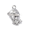 Brass Micro Pave Cubic Zirconia Pendants KK-D288-06P-1