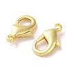 Rack Plating Brass Lobster Claw Clasps KK-F090-27G-02-2