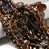 Handmade Porcelain Beads Strands PORC-B002-19D-2