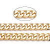 Aluminum Textured Curb Chains CHA-N003-02KCG-2