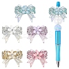 6Pcs 6 Colors Transparent Resin Beads RESI-YW0005-47-1