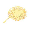 Brass Filigree Big Pendants KKC-T003-36G-2