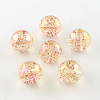 Round AB Color Transparent Acrylic Beads TACR-D005-20mm-M-2