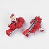 Christmas Party Accessories Supplies Iron with Cloth Alligator Hair Clips PHAR-XCP0001-02-2