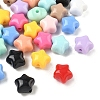 Opaque Acrylic Beads OACR-D324-02-1