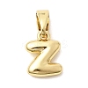 Brass Letter Charms KK-G554-22G-Z-1