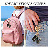 1Pc Resin Letter Keychains KEYC-TADJ0001-09N-6
