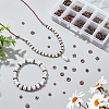 500Pcs 10 Styles Tibetan Style Alloy Spacer Beads TIBEB-PH0004-99-5