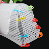 DIY Rectangle-shaped Plastic Mesh Canvas Sheet PURS-PW0001-603C-3