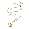 PVD Vacuum Plating 201 Stainless Steel Necklaces NJEW-R267-01U-G-2