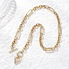 304 Stainless Steel Heart Pendant OT Necklaces for Women NJEW-JN05632-2