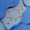 30Pcs 5 Colors Ion Plating(IP) 304 Stainless Steel Charms STAS-UN0027-57-3