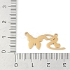 304 Stainless Steel Pendants STAS-L279-002G-S-3